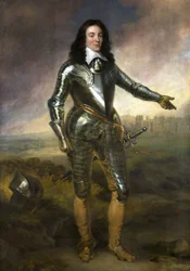 Porträt von Captain Poole in Rüstung