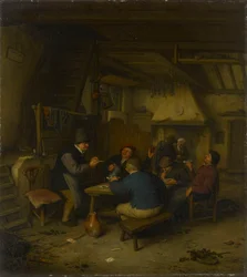 Bauern in einer Taverne