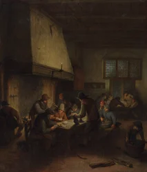 Tavernenszene, frühe 1660er Jahre