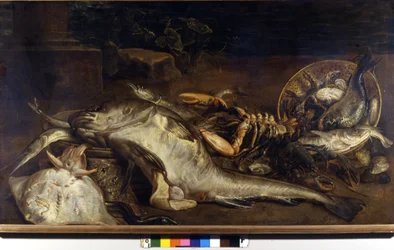 Stillleben mit Fischen