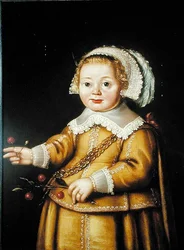 Porträt von Anne Gibson als Kind