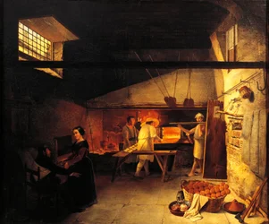Bäckerei-Interieur