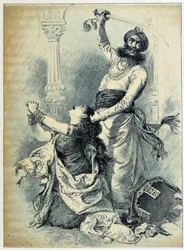 Blaubart - in „Les Contes de Fées“ von Charles Perrault, Illustrationen von Adrien Marie