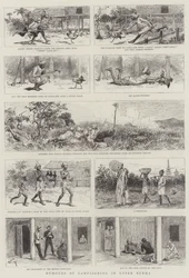 Humor des Feldzugs in Oberburma