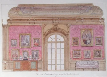 Der große Salon in der Wohnung von Jacques Doucet