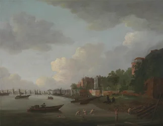 Eine imaginäre Ansicht der Westminster Bridge