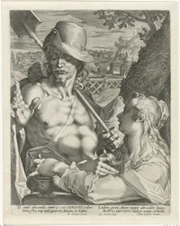 Christus erscheint als Gärtner Maria Magdalena (Noli me tangere)