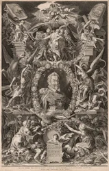 Porträt von Kaiser Matthias