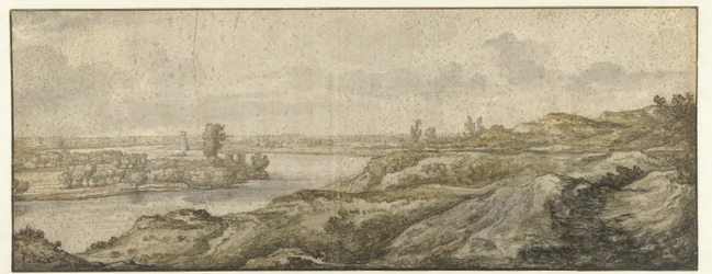 Landschaft mit einem Fluss