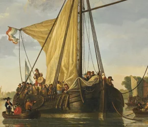 Die Maas bei Dordrecht