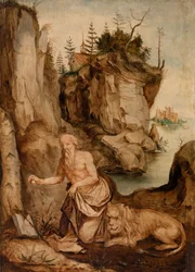 Der heilige Hieronymus und der Löwe