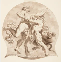Herkules und Antäus