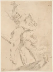 Studie für Herkules und Antäus