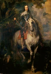 Porträt Karl I., König von England: Reiterporträt von Karl I. von England