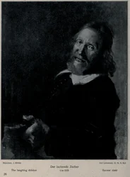 Lachender Trinker