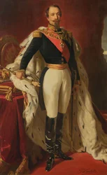 Franz Xaver Winterhalter (nach), Napoleon III. im Krönungsornat