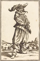 Soldat mit Federhut