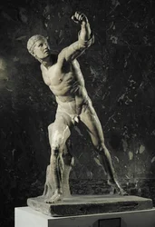 Der Borghese-Gladiator, gefunden in Anzio, Italien