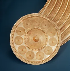 Kragen, Ardcrony, County Tipperary, Späte Bronzezeit, 800-700 v. Chr. (Gold) (Detail)