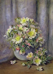 Stillleben mit Rosen