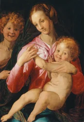 Maria und Kind mit dem jungen Johannes dem Täufer