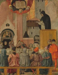 Ein Dominikaner predigt