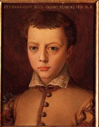 Porträt von Ferdinand I. de Medici (1549-1609) als Junge