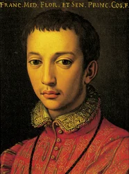 Porträt von Francesco I. de Medici (Florenz)