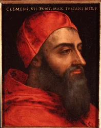 Porträt von Papst Clemens VII. (1478-1534)