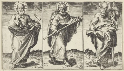 Jakobus der Jüngere, Jakobus der Ältere und Matthias