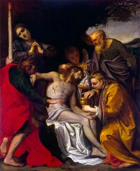 Die Beweinung Christi, ca. 1586
