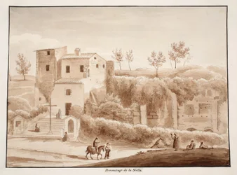 Einsiedelei der Madonna della Stella, 1833