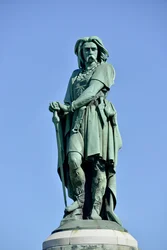 Kolossale Statue von Vercingetorix, gallischer Anführer
