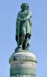 Kolossale Statue von Vercingetorix, gallischer Anführer