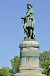 Kolossale Statue von Vercingetorix, gallischer Anführer