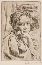 Mary Gallén, die Frau des Künstlers