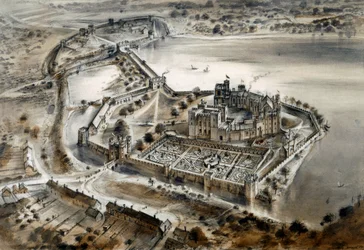 Kenilworth Castle, ca. 1575, ca. 1960er Jahre