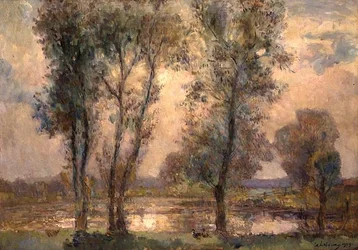 In der Nähe des Sees