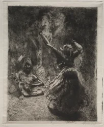 Die Tänzerin, ca. 1900
