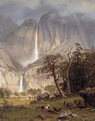 Cho-looke, der Yosemite-Fall, 1864
