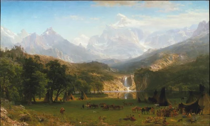 Die Rocky Mountains, Landers Peak, 1863