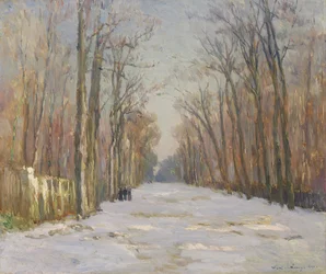 Winterszene, 1891