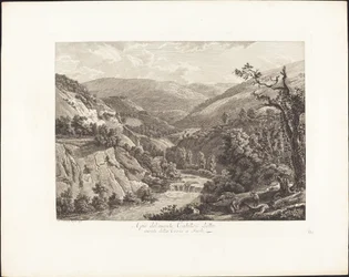 Am Fuße des Monte Catillo, genannt Monte della Croce in Tivoli