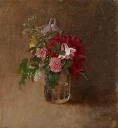 Blumen in einem Glas