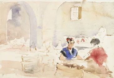 Interieur aus Spanien (Tabakfabrik in Sevilla)