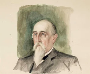 Leo Mechelin, Porträtstudie