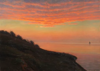 Abendstimmung an der dänischen Küste