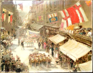 Illfracombe, Prozession