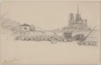 Notre Dame von Osten gesehen