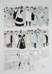 Galerieeröffnungen, ca. 1900